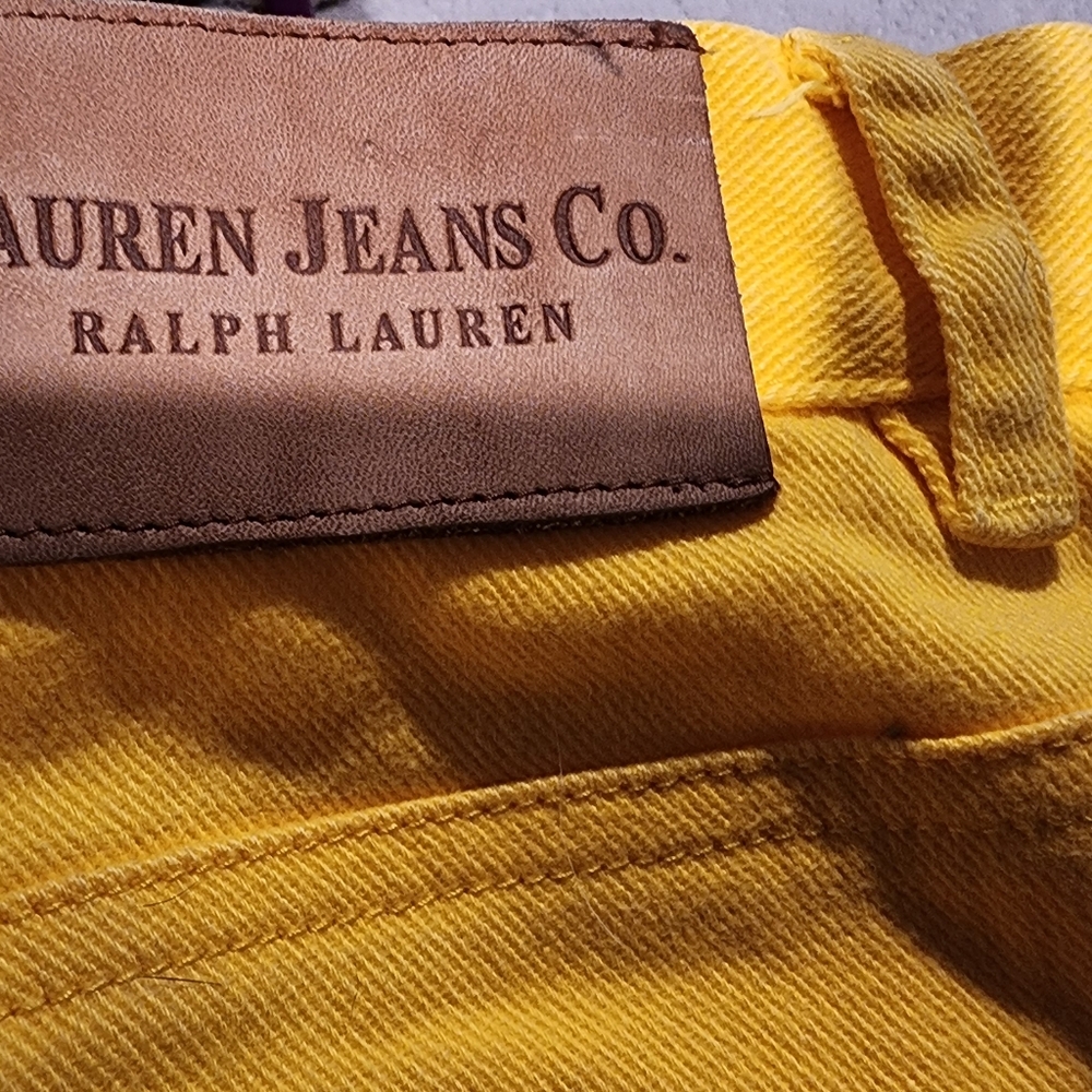 Yellow Ralph Lauren Jeans - Picture 5 of 5